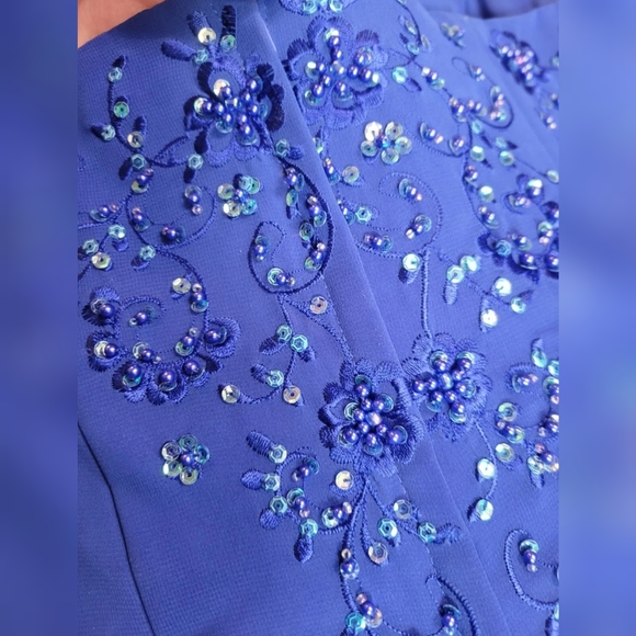 Golden Brides beaded bridesmaid/grad/prom dress - Picture 12 of 16